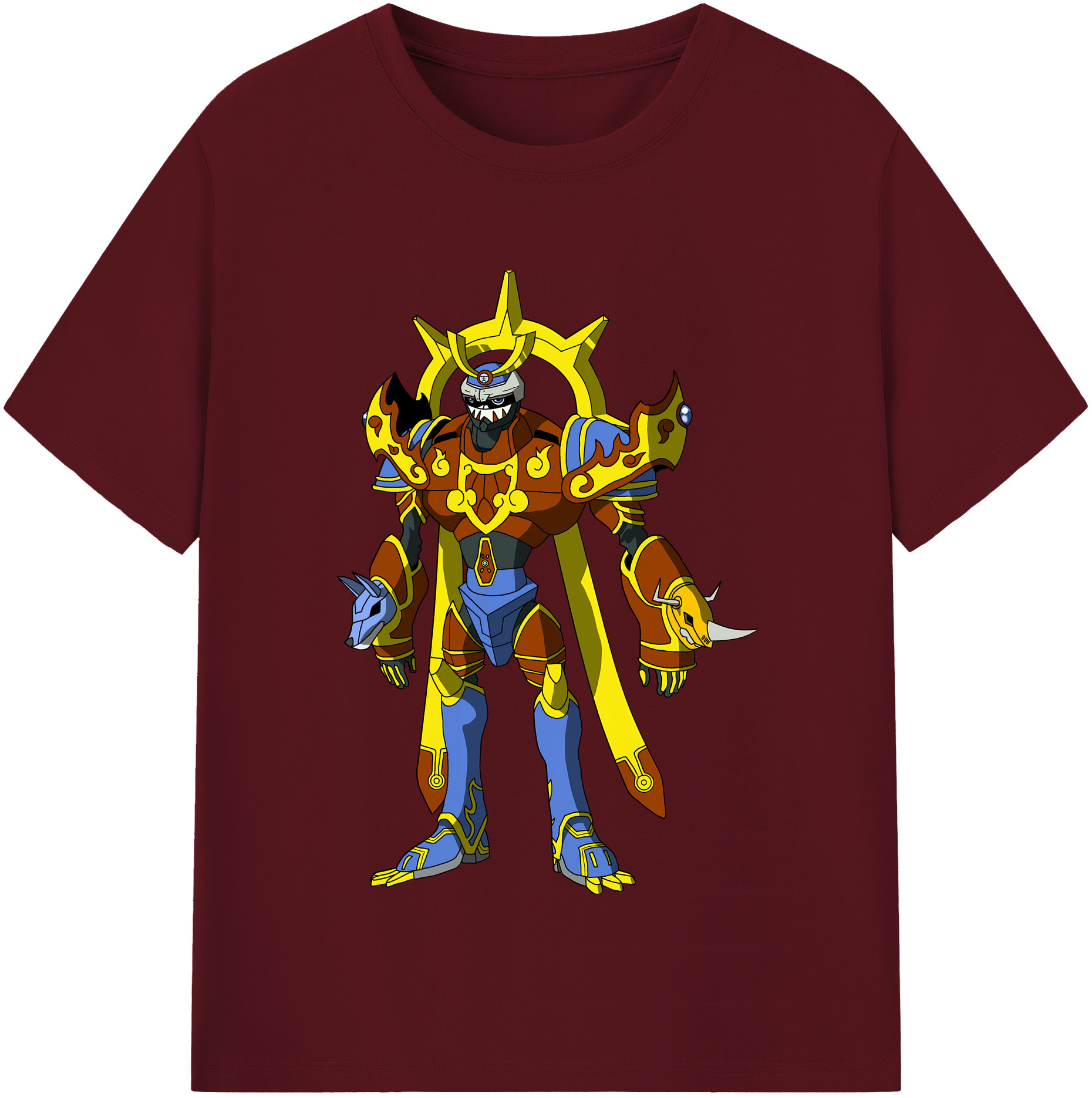 （画像用） Digimon デジタルモンスター/デジモン 綿100％半袖Tシャツ（フロントプリント）